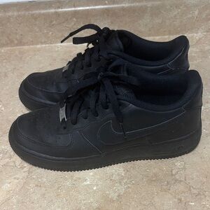 Nike All-Black Low-Top Sneakers